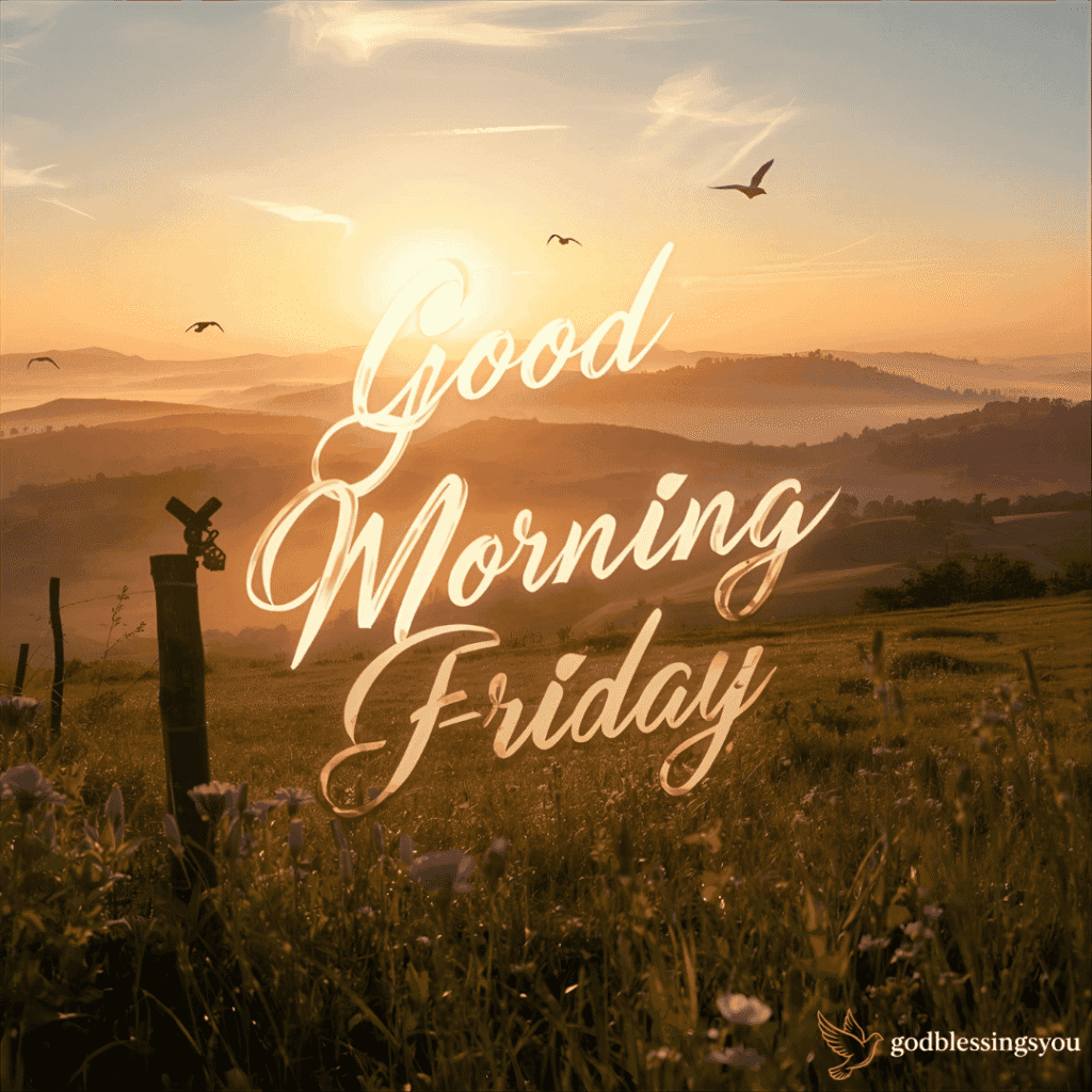 Good morning Friday blessing