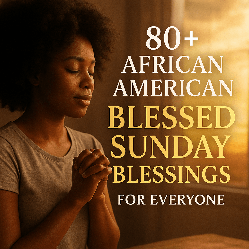 African American Blessed Sunday Blessings