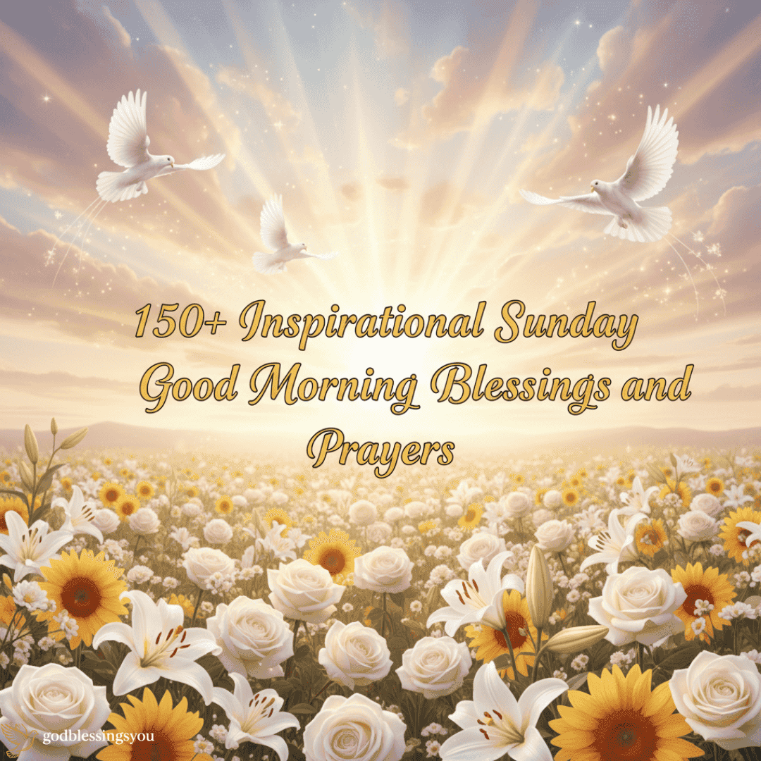 150+ Inspirational Sunday Good Morning Blessings