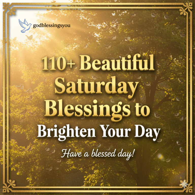 Saturday Blessings