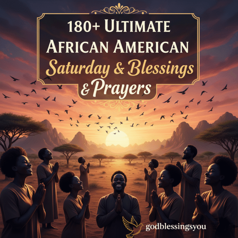 African American Saturday Blessings