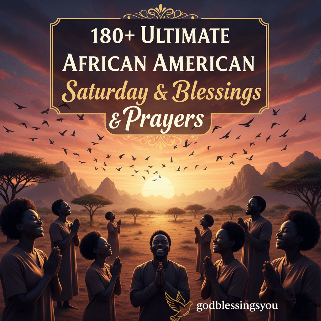 African American Saturday Blessings