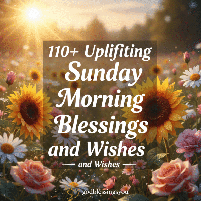 Sunday Morning Blessings