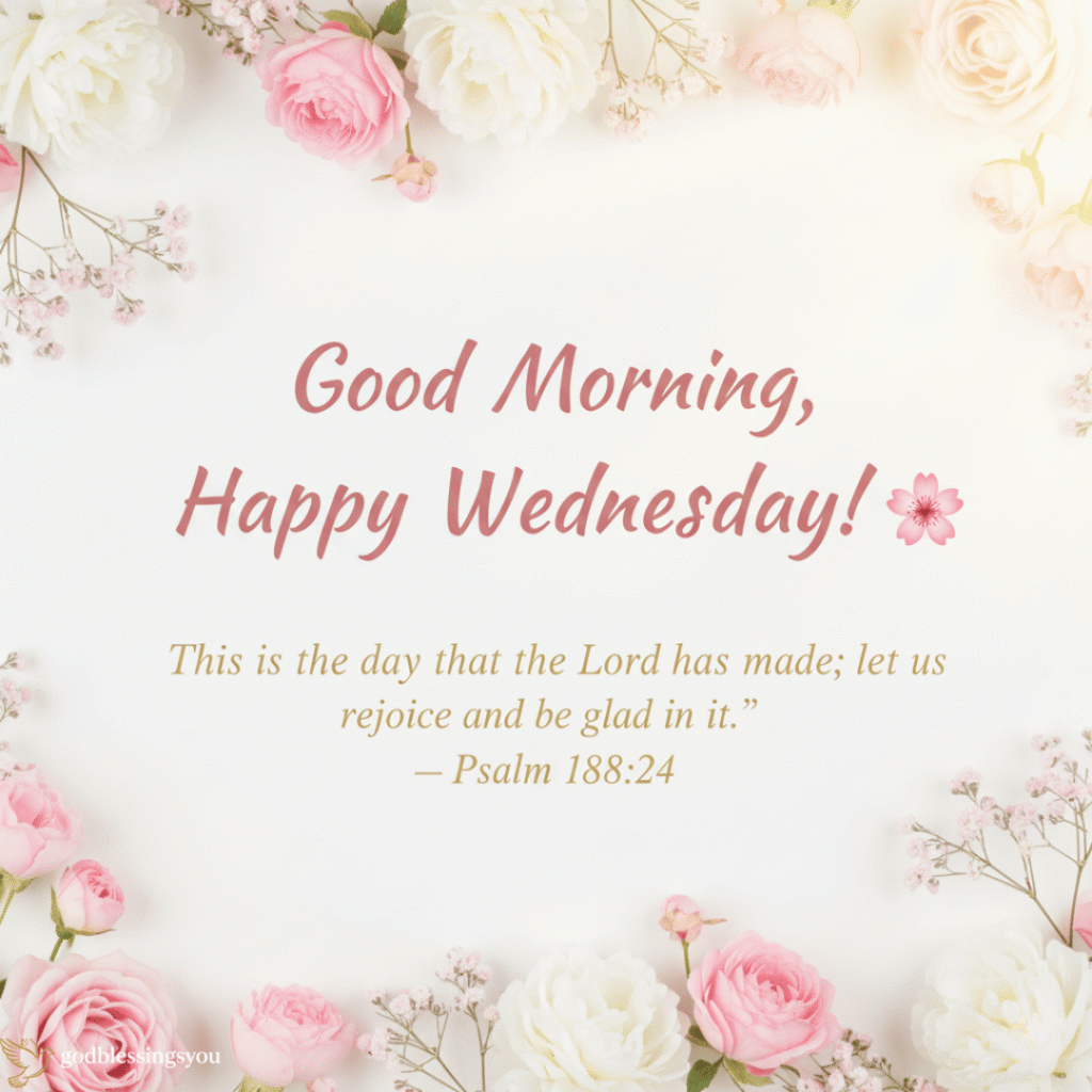 Wednesday Blessings Images and Prayers With Quotes