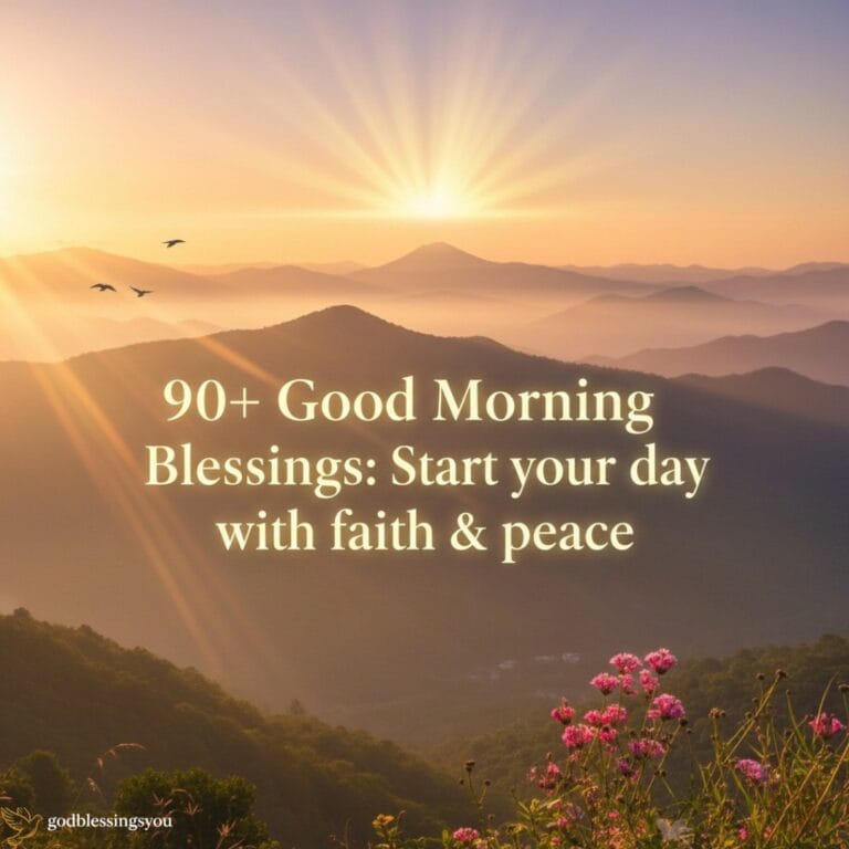 Good Morning Blessings
