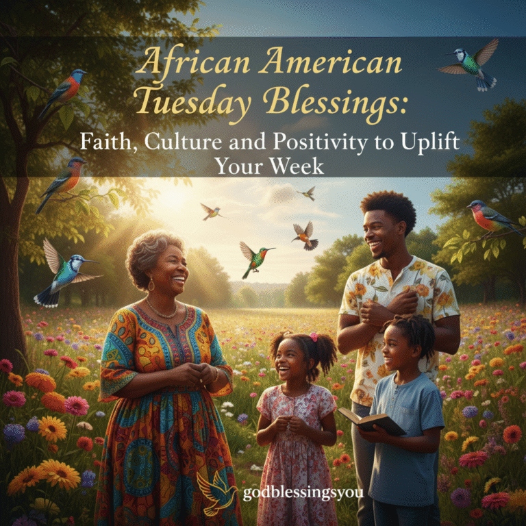African American Tuesday Blessings