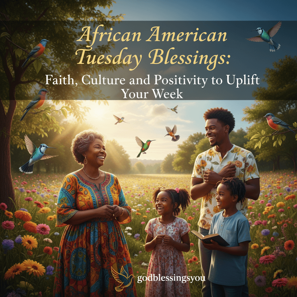 African American Tuesday Blessings
