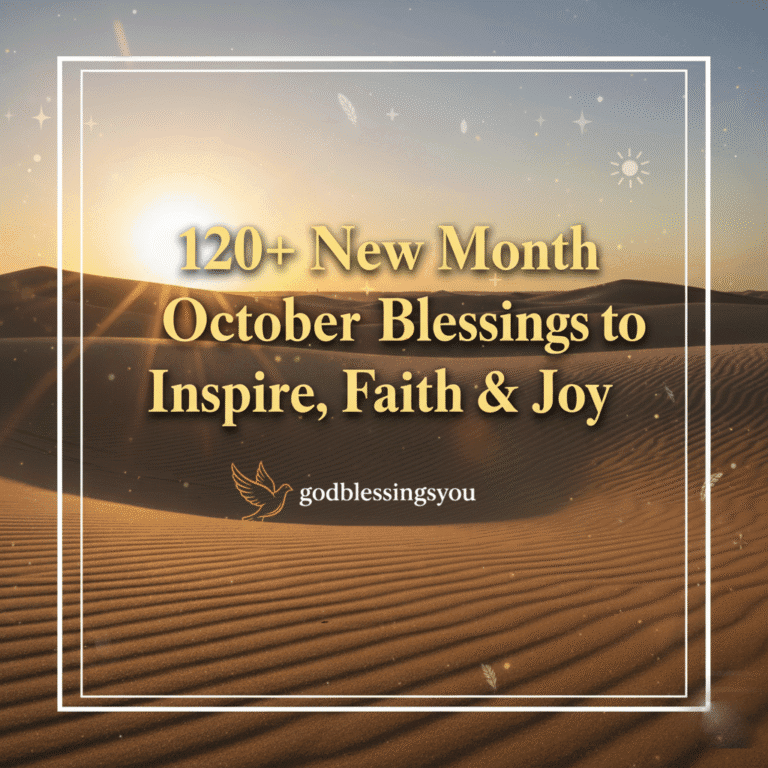 New Month October Blessings