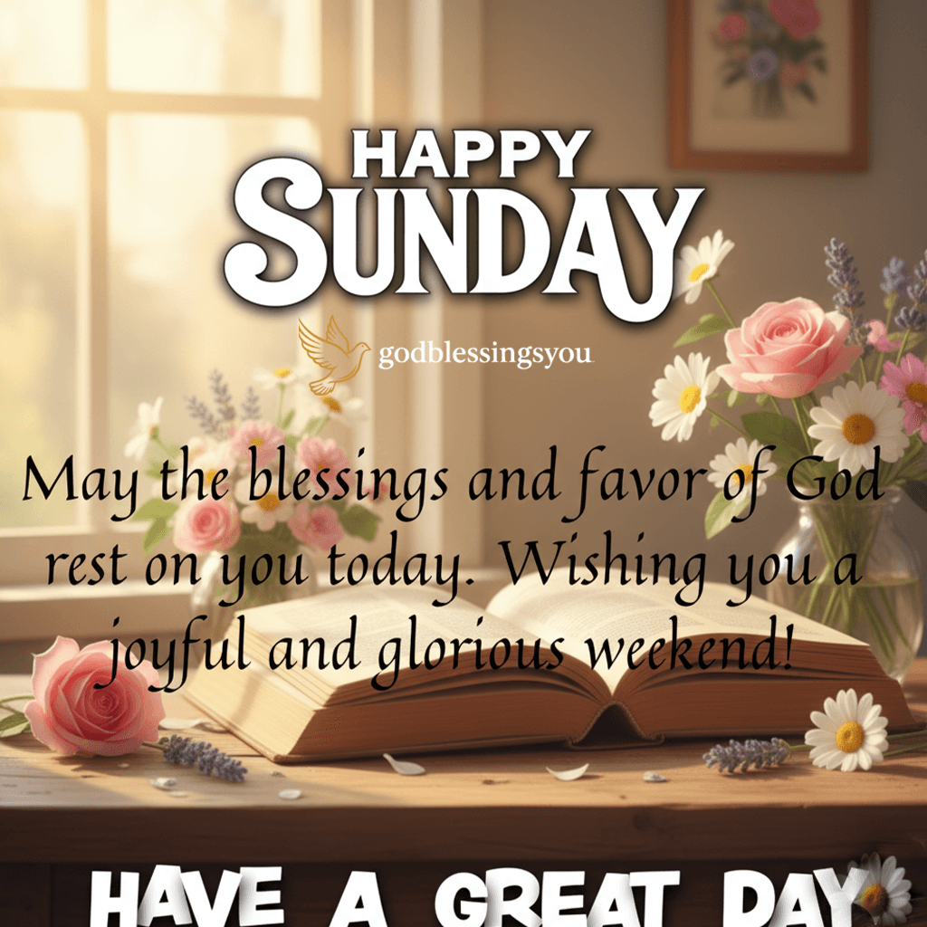 Beautiful Sunday Blessings and Messages