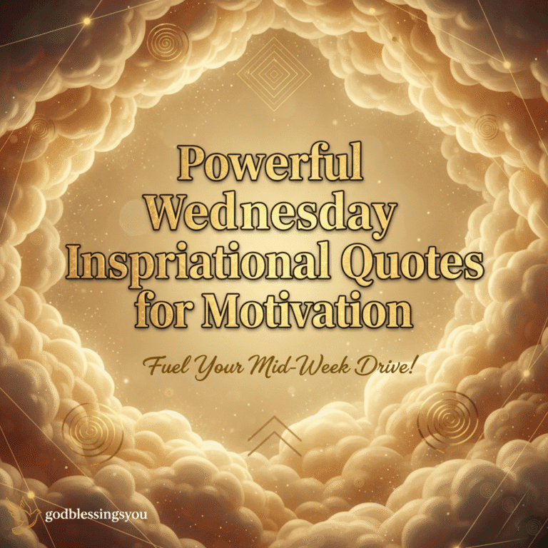Wednesday Inspirational Quotes