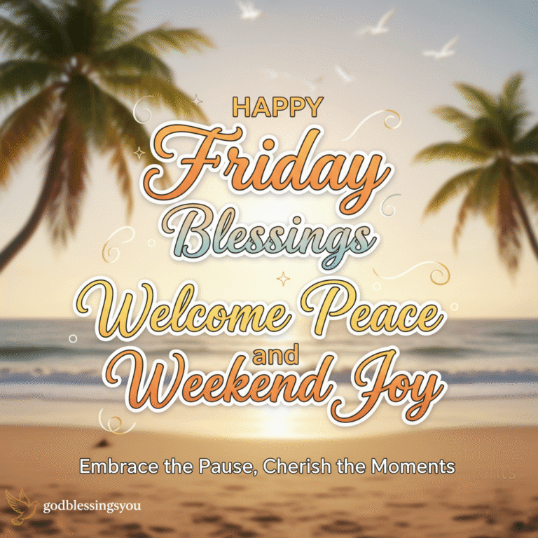 Happy Friday Blessings