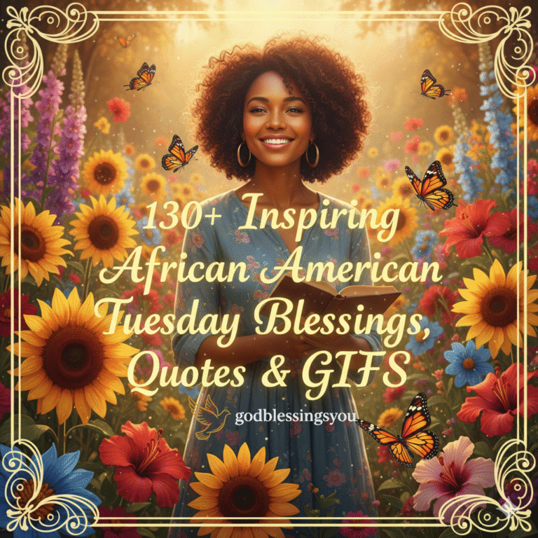 African American Tuesday Blessings