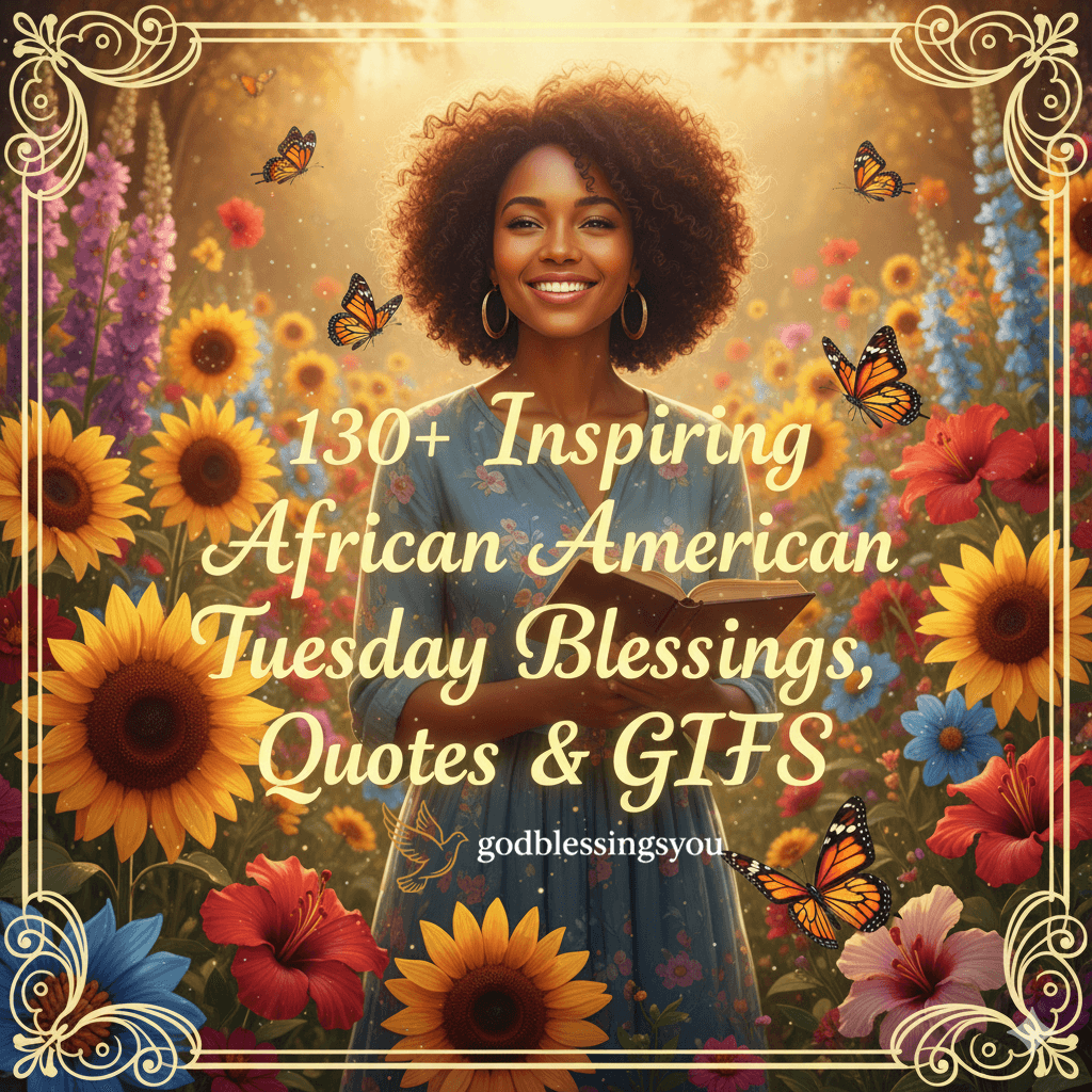African American Tuesday Blessings