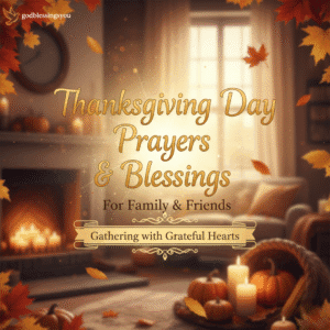 Home 38 Thanksgiving Day Prayers Blessings