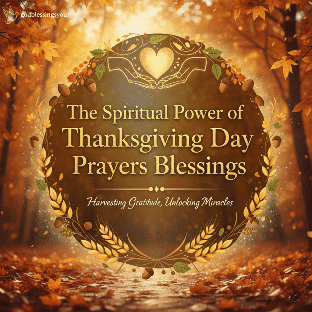 Thanksgiving Day prayers blessings
