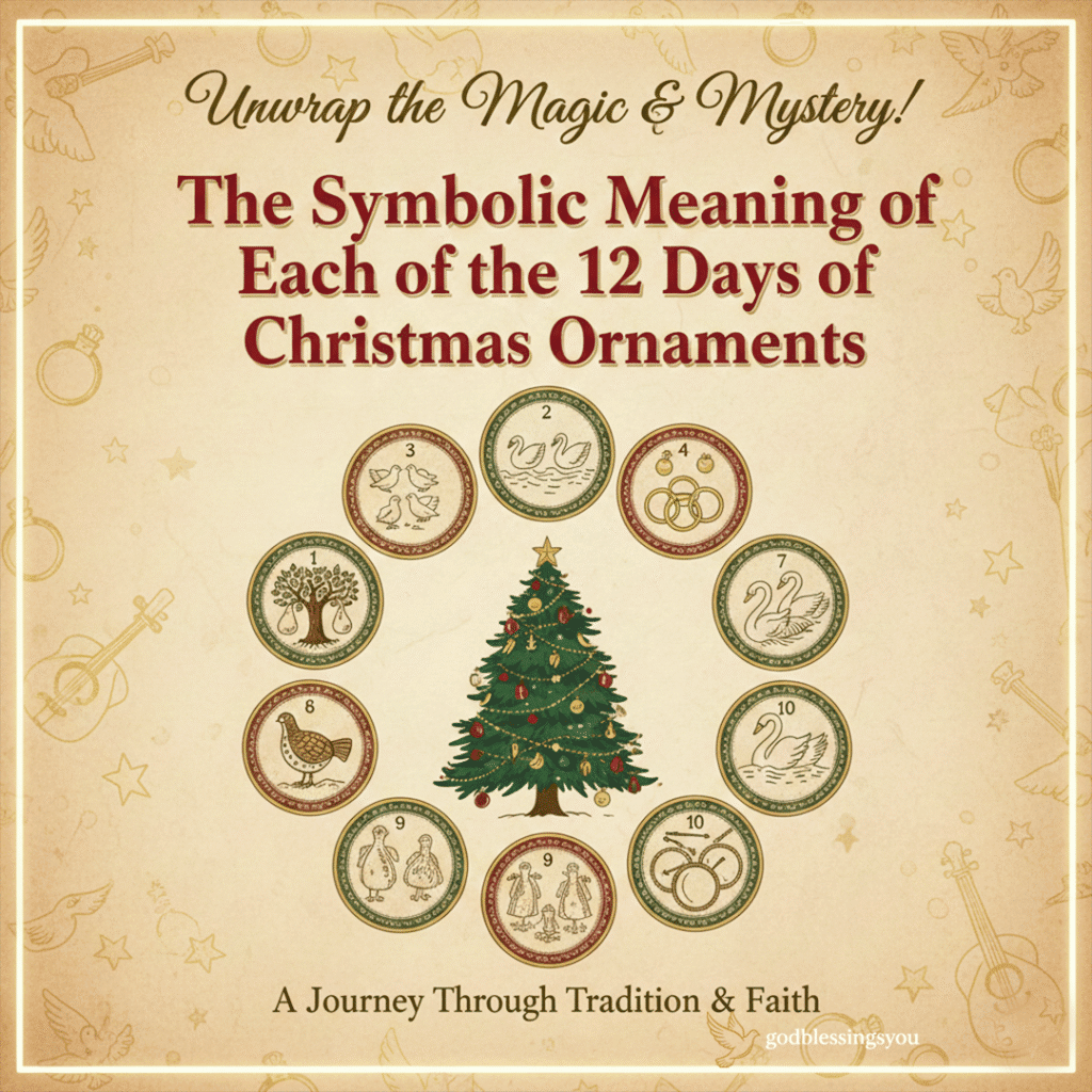 12 Days of Christmas Ornaments