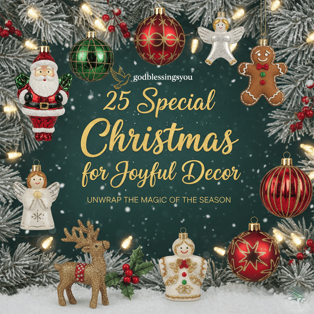 Special Christmas Ornaments