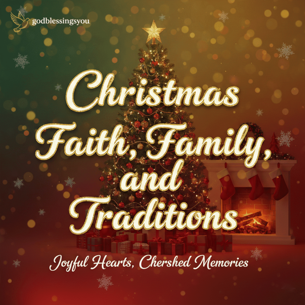Christmas Faith, Family, and Traditions
