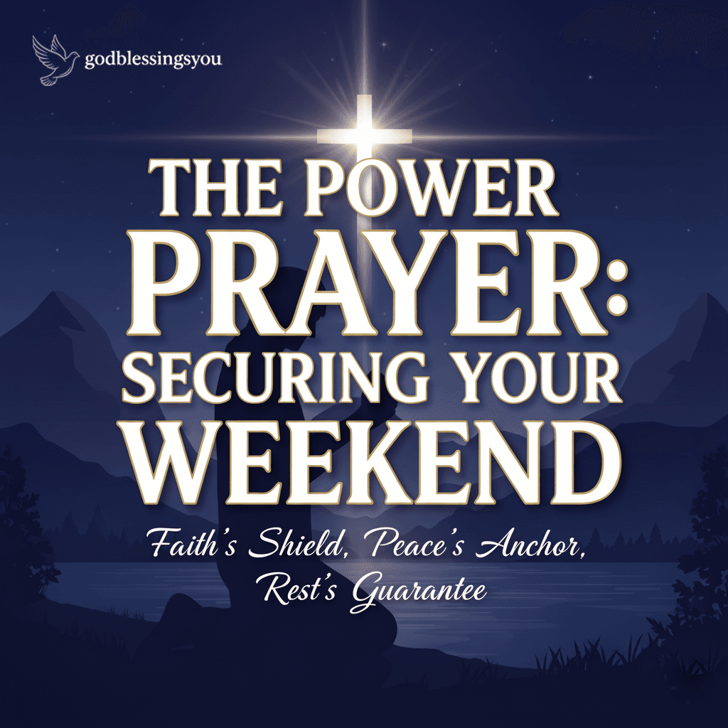 The Power of Prayer: Securing Your Weekend 