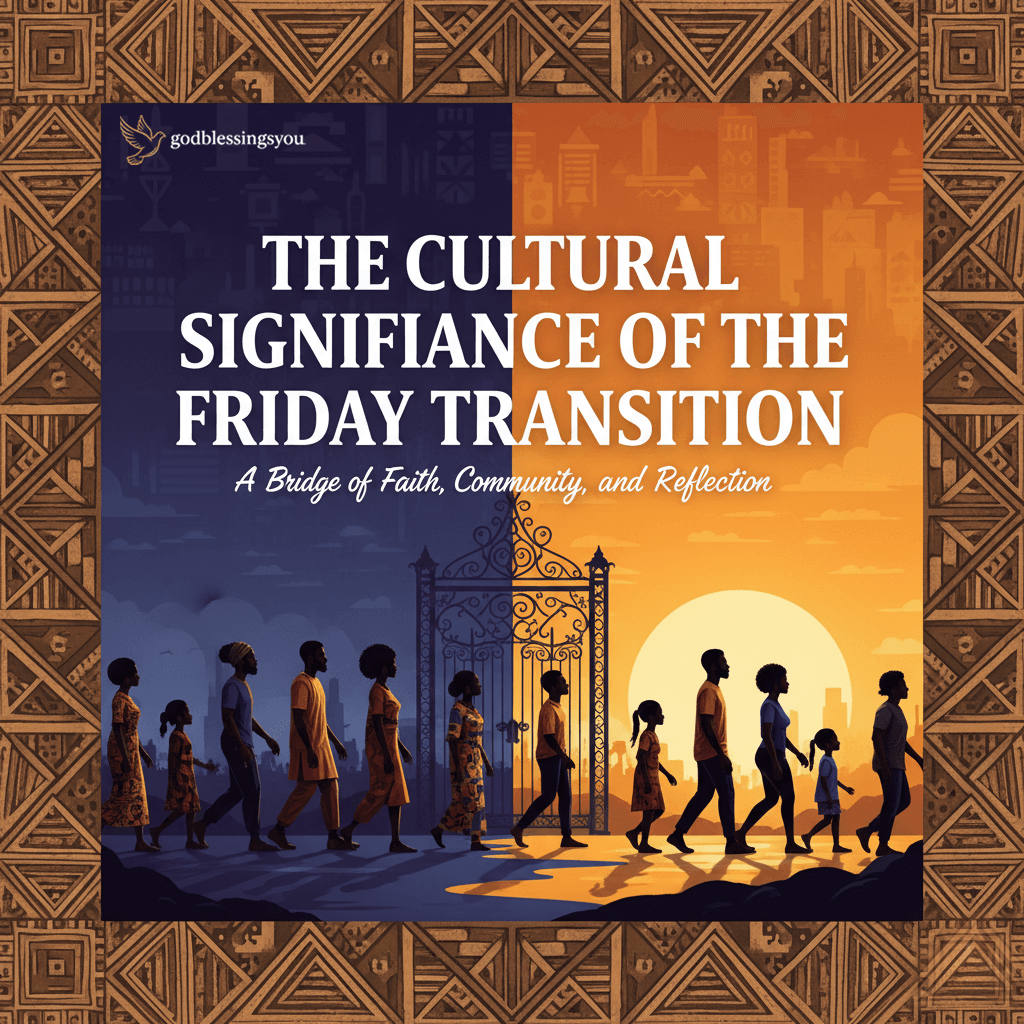 African American Spiritual Friday Blessings