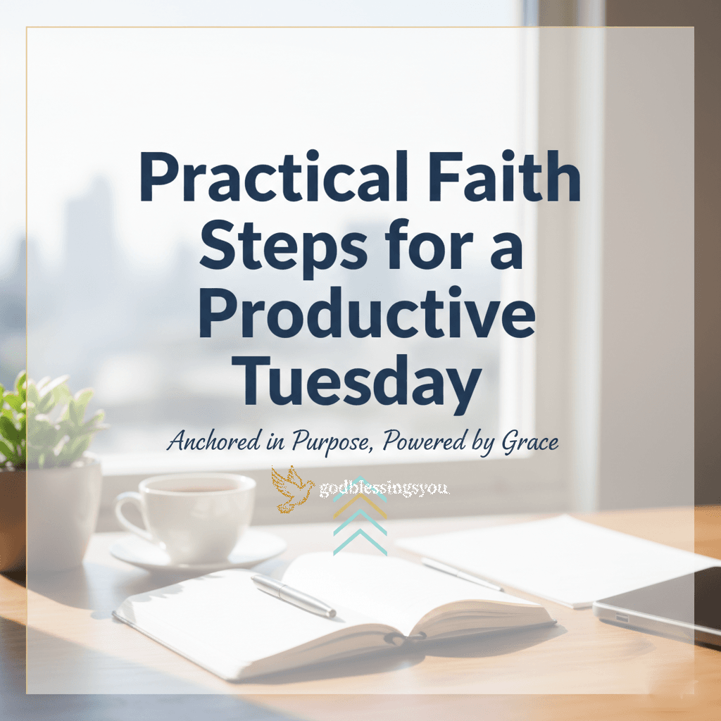 Practical Faith Steps for a Productive Tuesday 