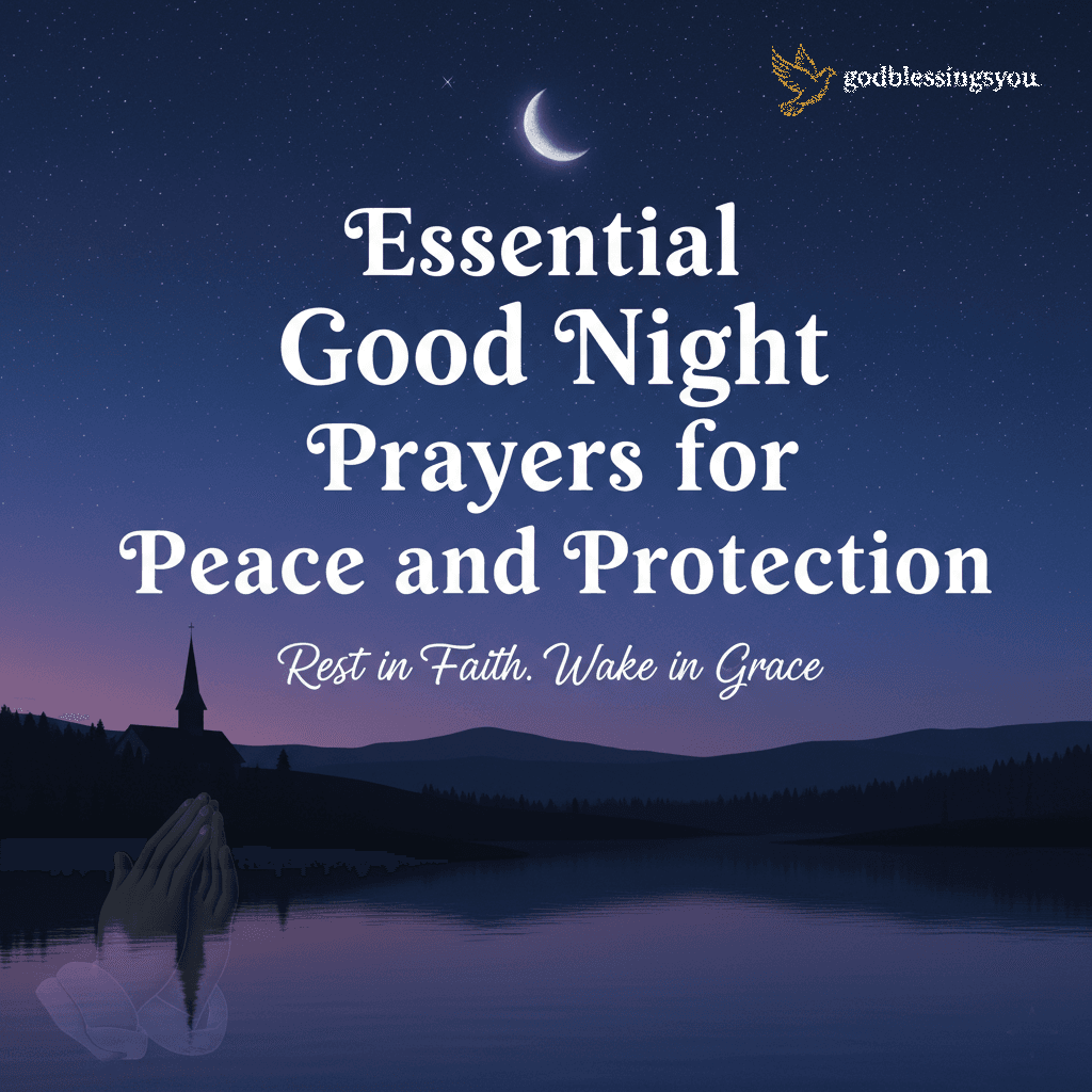 Essential Good Night Prayers for Peace and Protection