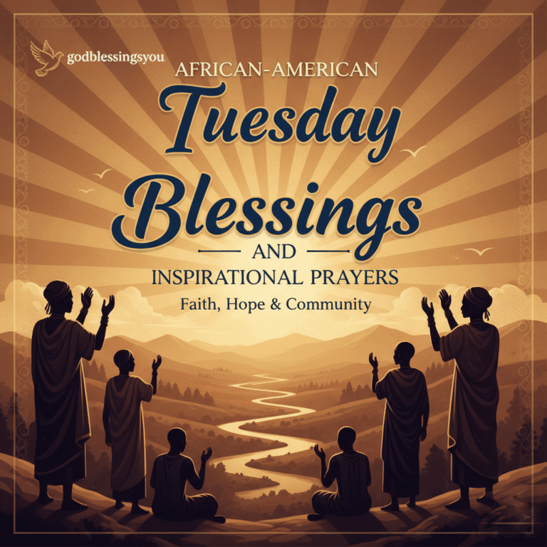 African-American Tuesday Blessing