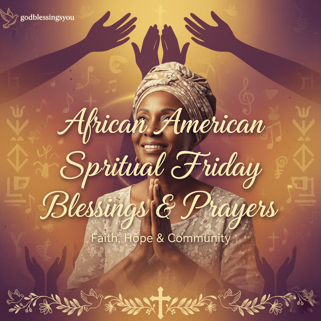 African American Spiritual Friday Blessings & Prayers
