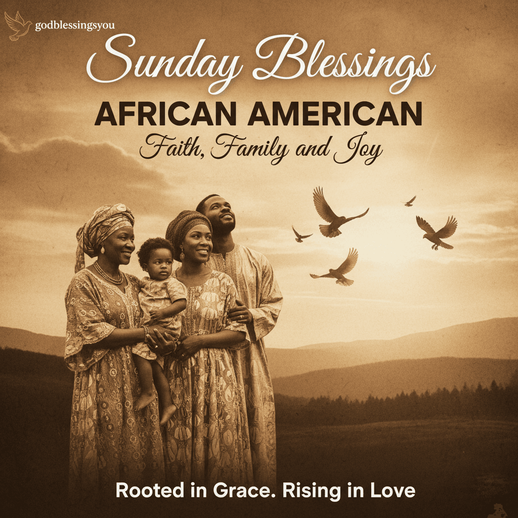 Sunday Blessings African American