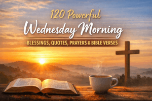 120 Powerful Wednesday Morning Blessings, Quotes, Prayers & Bible Verses
