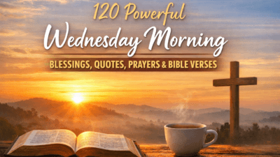 120 Powerful Wednesday Morning Blessings, Quotes, Prayers & Bible Verses