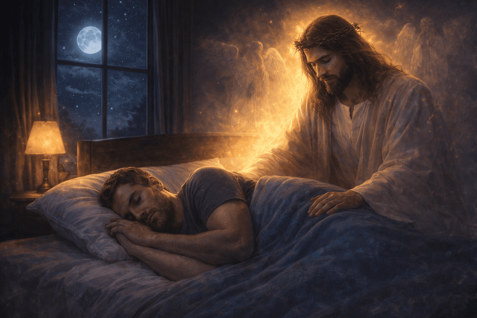 A Powerful Night Prayer for Peaceful Sleep and God's Protection