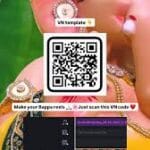 Ganesh Ji VN Template QR Code – Create Bappa Reels in One Click